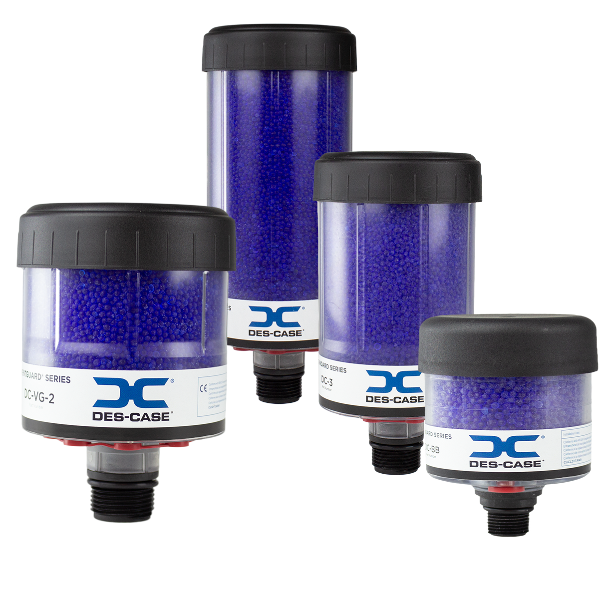 Des-Case's Ventguard Series – desiccant breathers
